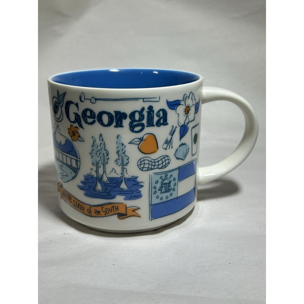 Starbucks Georgia 2018 Been There Series Collection 14oz Coffee Tea Mug Cup
